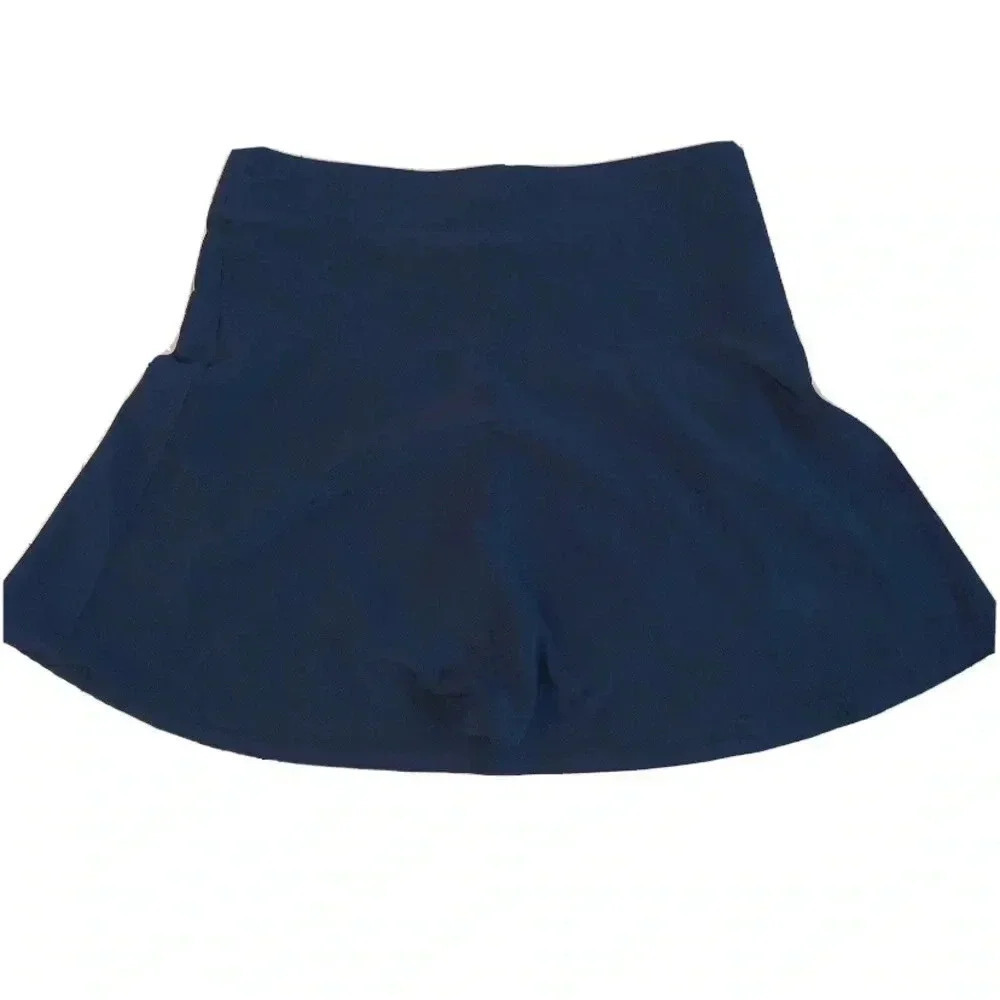 Izod Golf Skort Activewear Womens Size 10 Black Zipper Pockets Stretch Travel